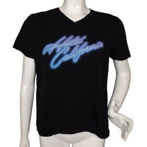 HOTEL CALIFORNIA T-Shirt, Ladies L, Black, The Eagles Album Text, Concert 2013